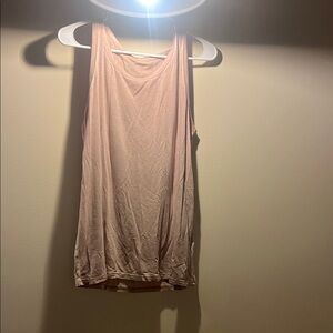 Women's Pink Sleeveless Top